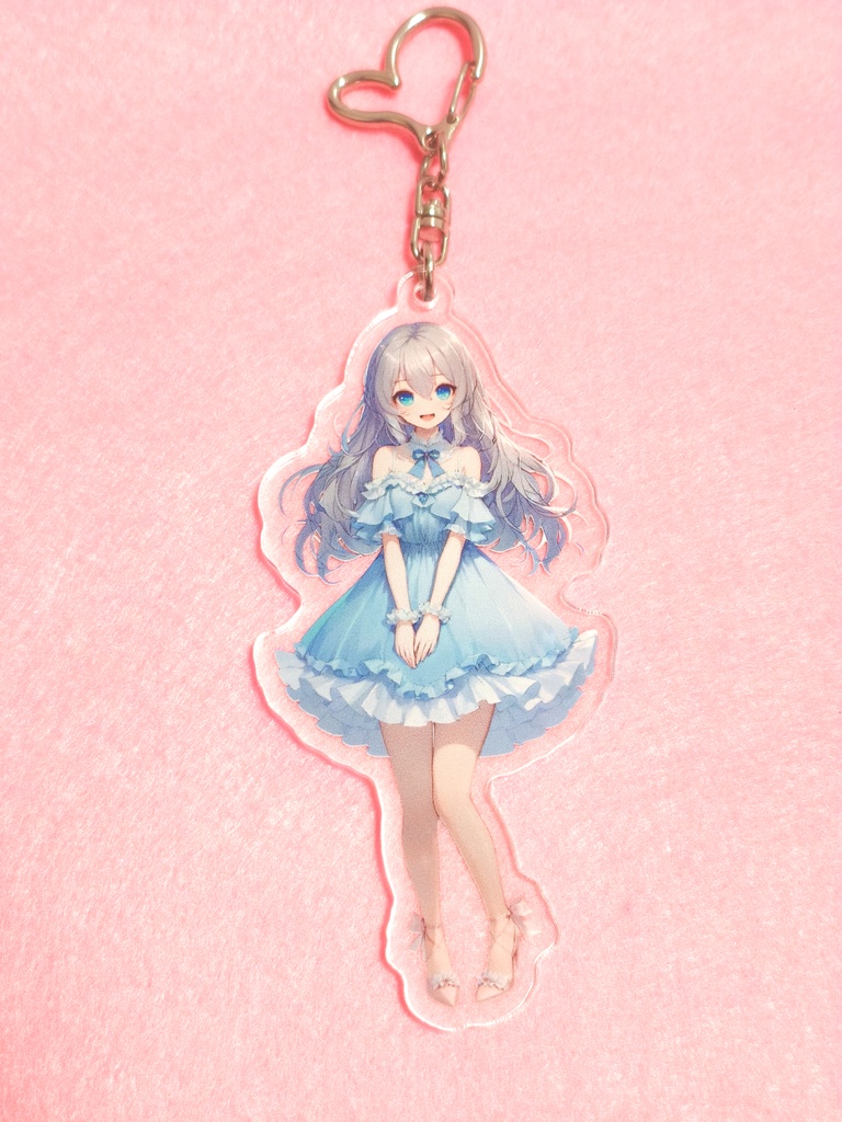 Vtuberルピナス・ロゼッティ ふわゆらアクキー&ちょこんとアクスタセット