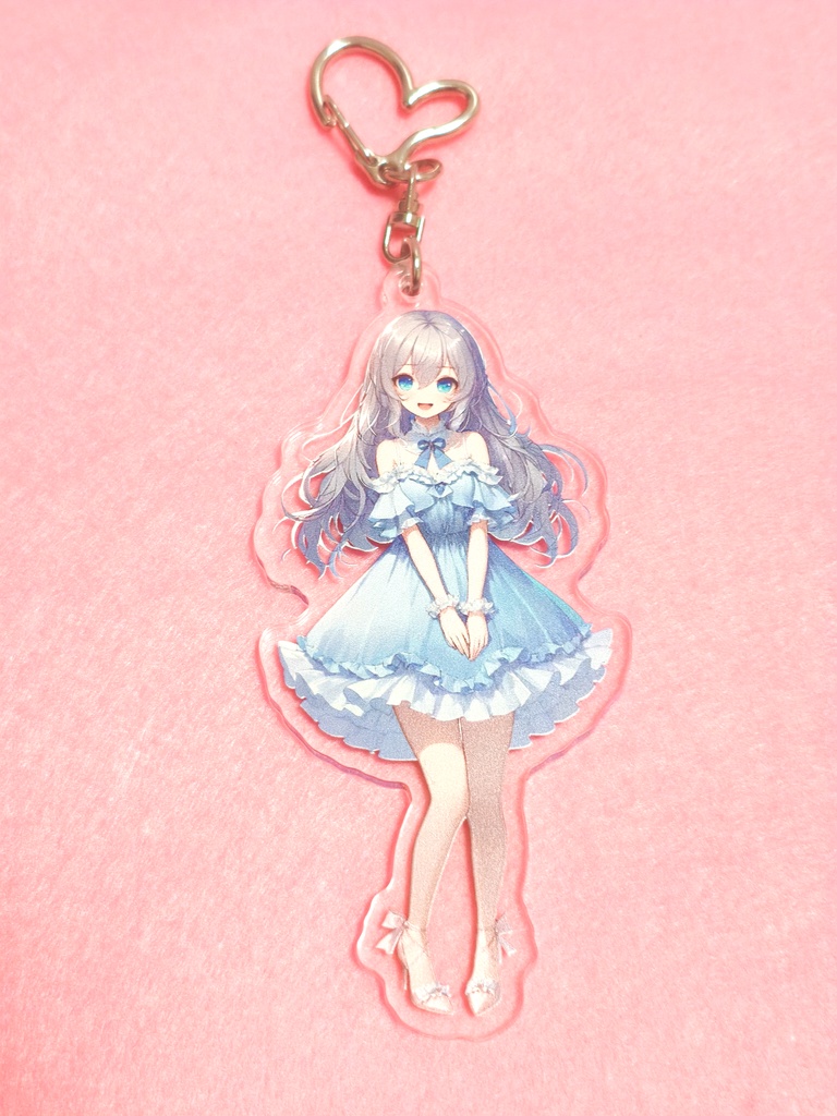 Vtuberルピナス・ロゼッティ ふわゆらアクキー&ちょこんとアクスタセット