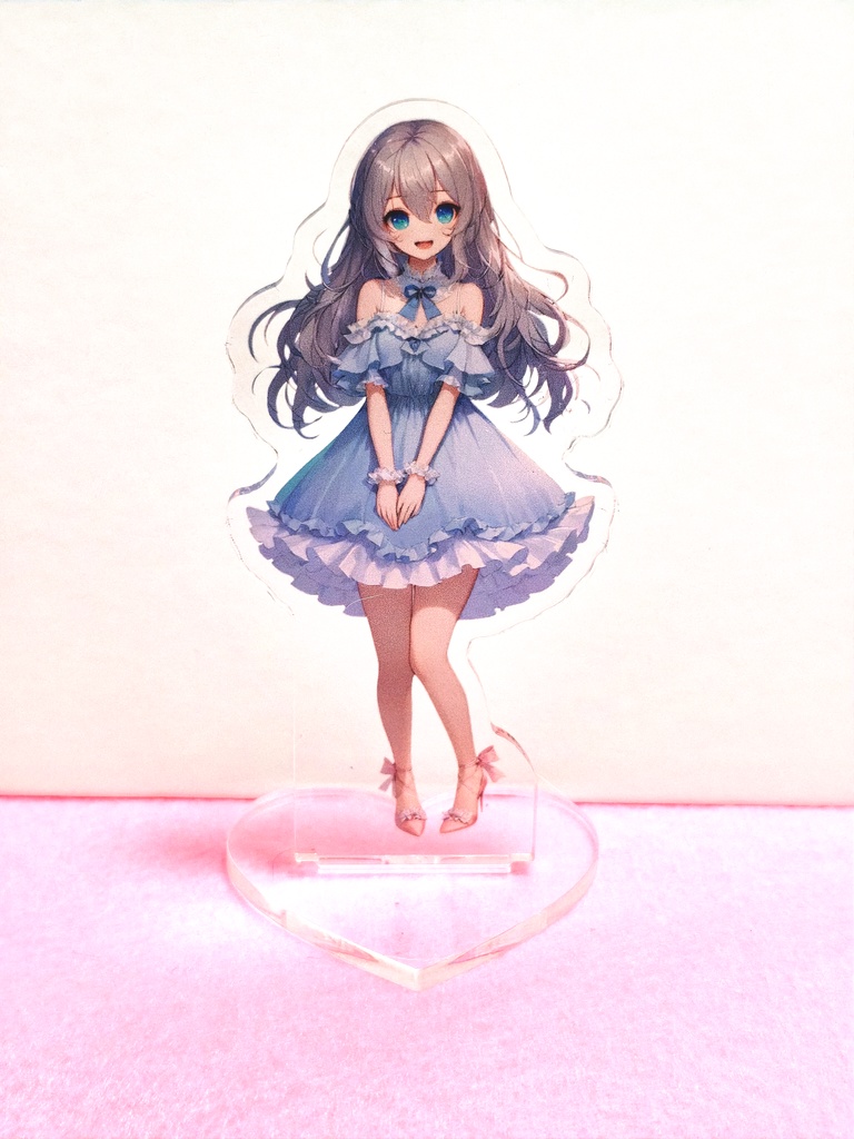 Vtuberルピナス・ロゼッティ ふわゆらアクキー&ちょこんとアクスタセット