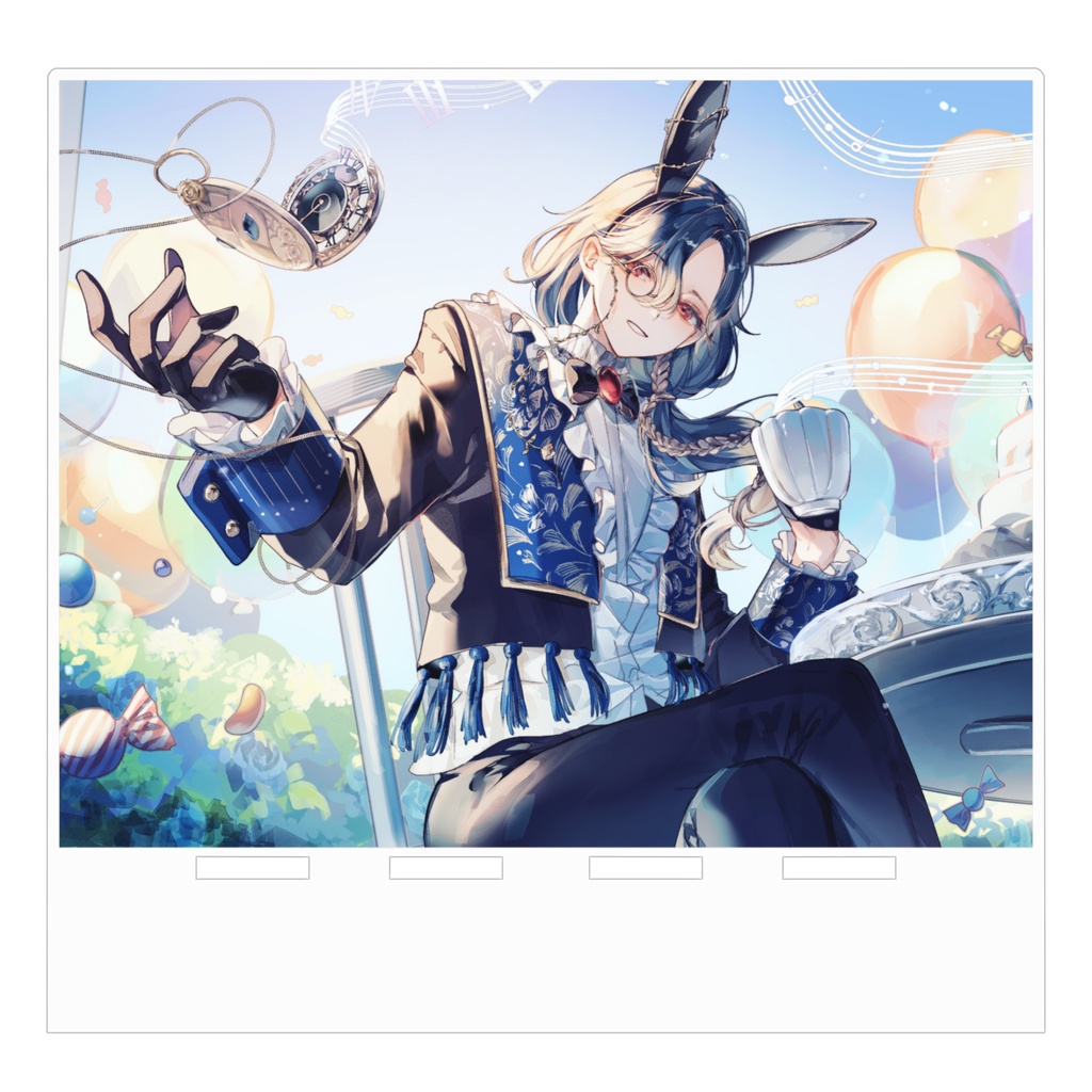 【薄氷かさね】2周年アクリルスマホスタンド