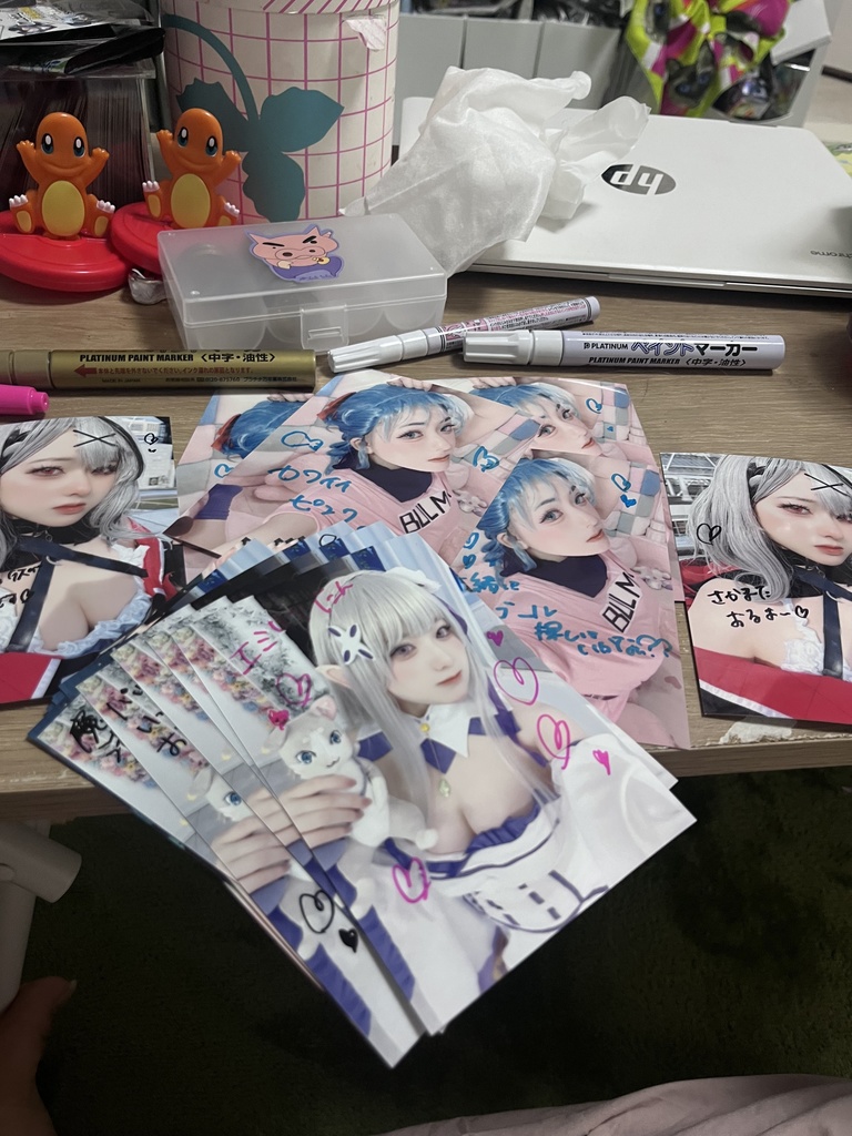 ランダム落書きブロマイド！！