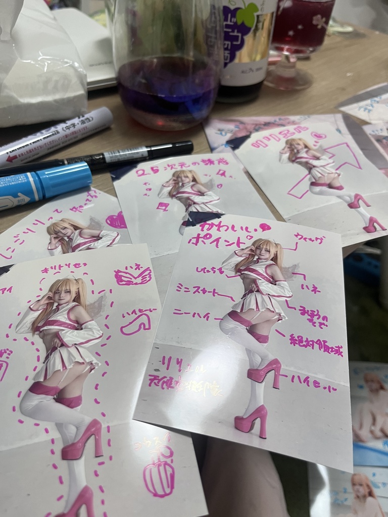 ランダム落書きブロマイド!!