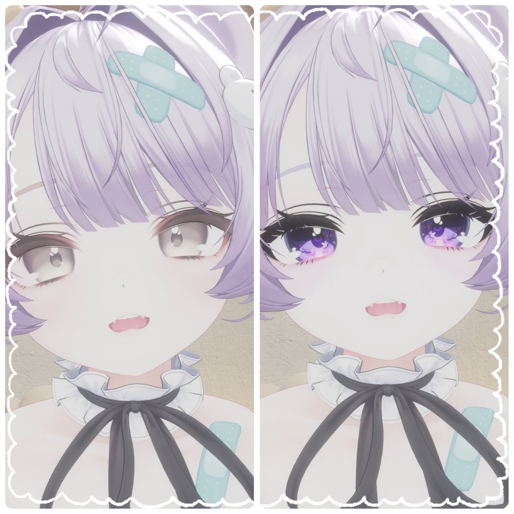 【ミルフィ/Milfy対応】【Free】ツートーンキラキラEyeTexture
