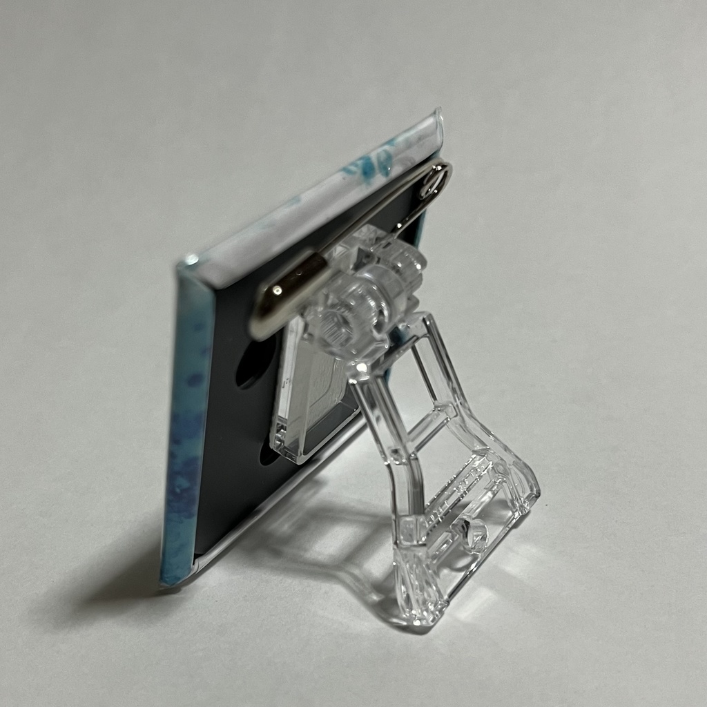 透明水彩_青02 スタンドピンつき