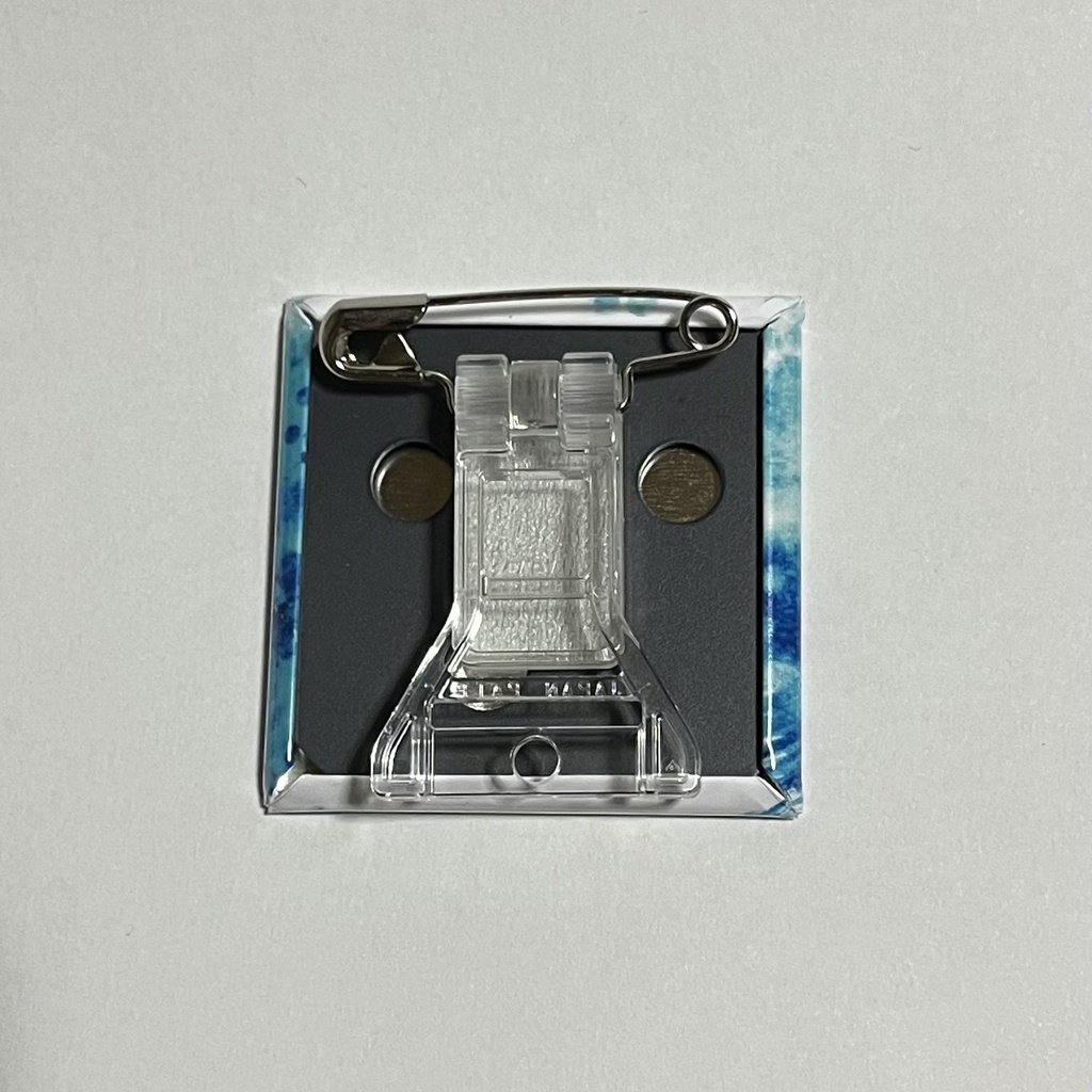 透明水彩_青02 スタンドピンつき