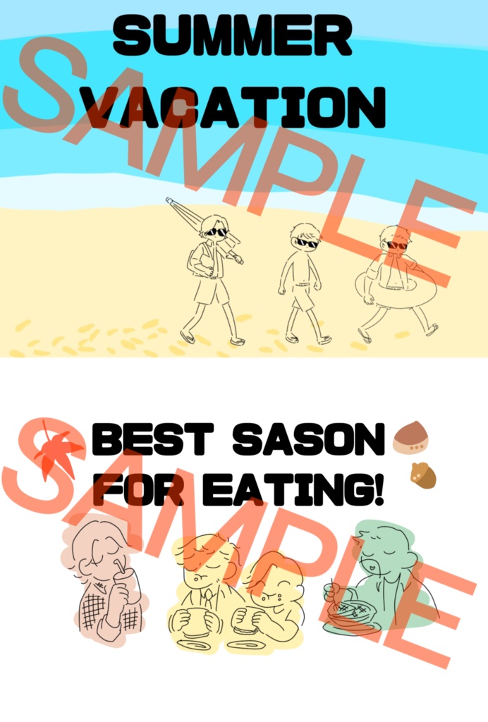 夏のトートバッグ☀️