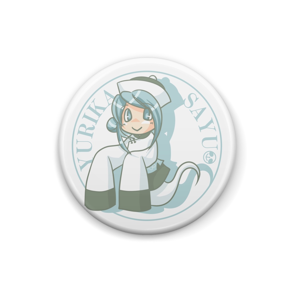 ゴーストサユさん缶バッジ