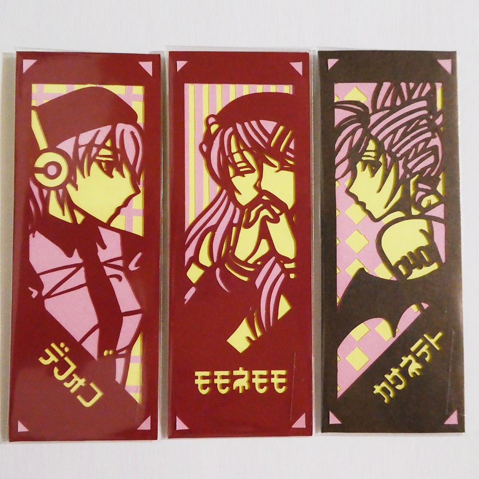 切絵ブックマーク - DTM3人娘 / らくがきまとめ本