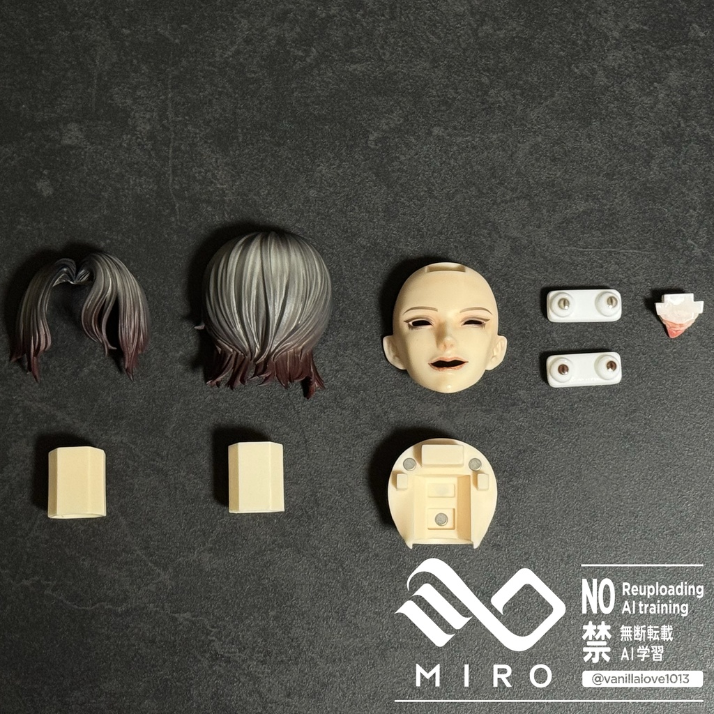 秋希 完成品ヘッド