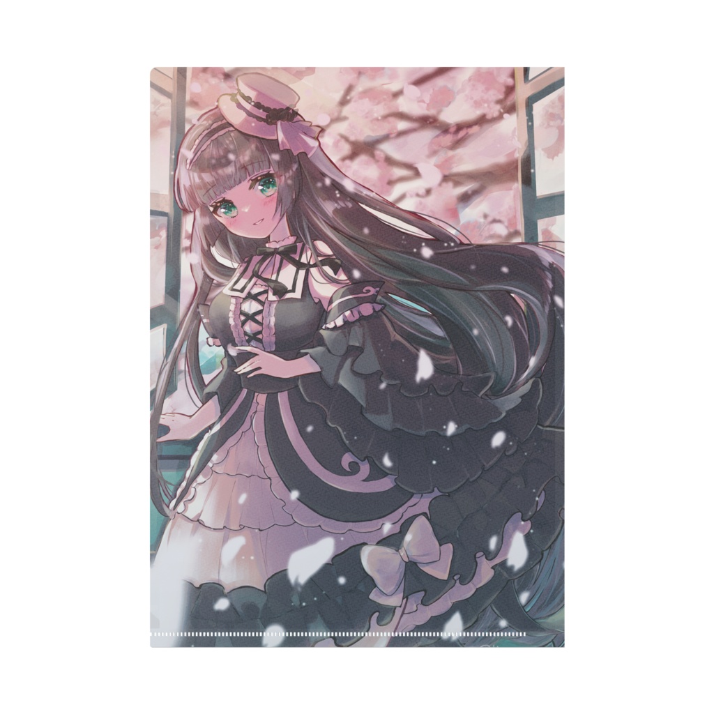 七夕x桜窓のクリアファイル