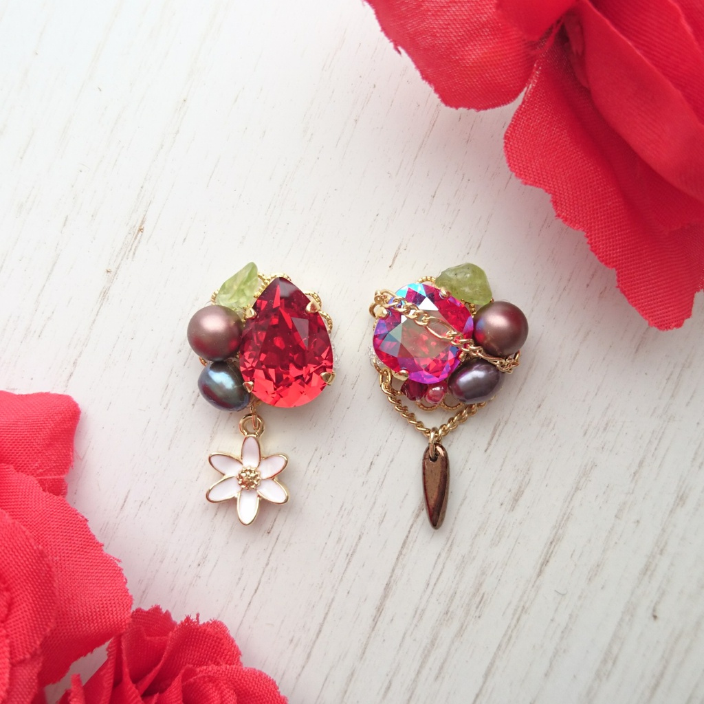 MGSオセロットver.■オオアマナのイヤリング