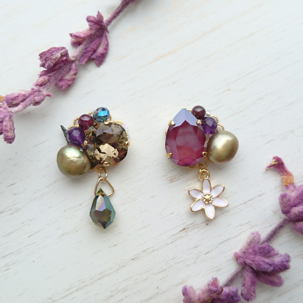 MGSヴェノムver.■オオアマナのイヤリング