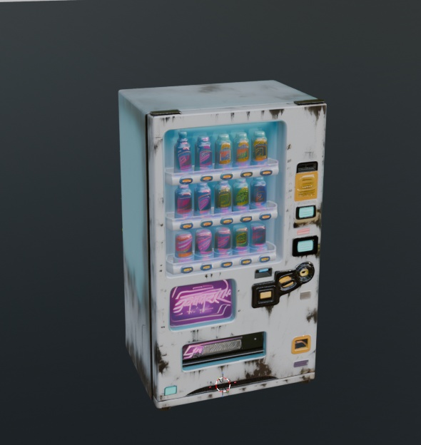 サイバーパンクな自販機