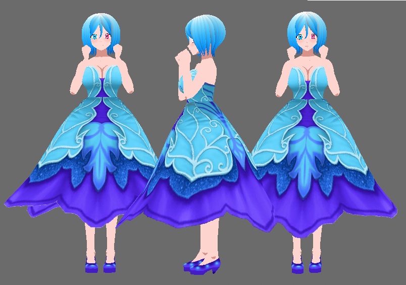 Blue Beauty Dress