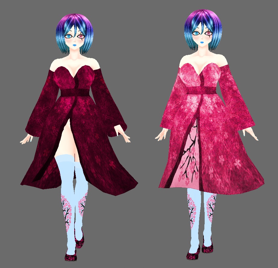 Kimono Dress Short