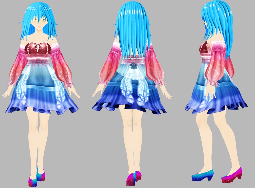 Pretty Rose Dress