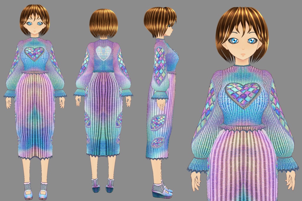 Holographic Dress