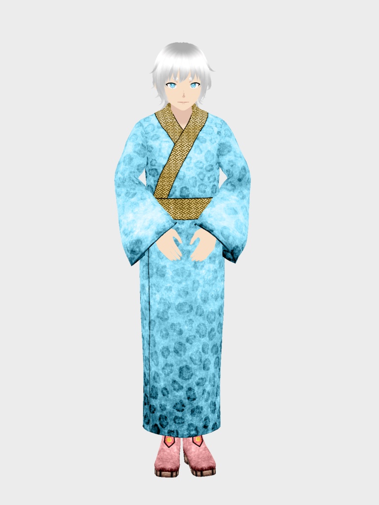Simple Kimono and Boots