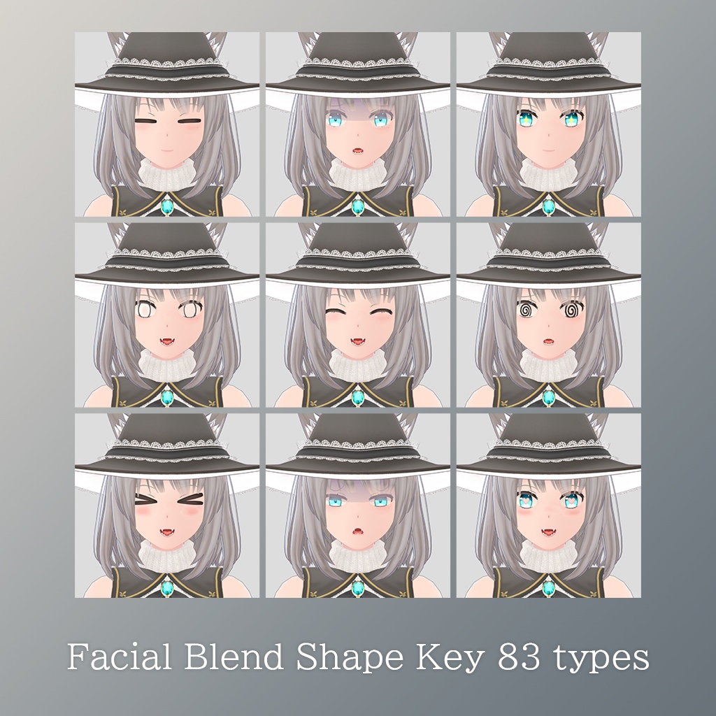 オリジナル3Dモデル「Lily」ver1.5