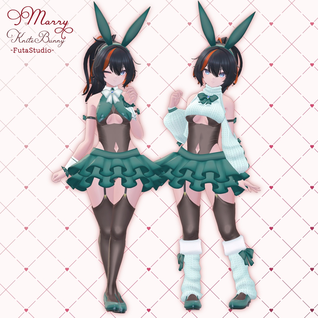 【複数アバター対応】-Marry-KniteBunny【MA対応】