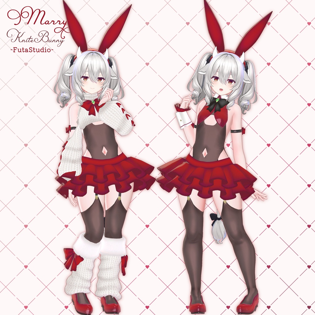 【複数アバター対応】-Marry-KniteBunny【MA対応】