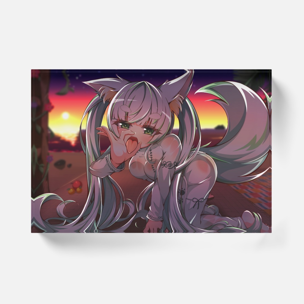 【アクリルブロック】Rincaちゃん(@Rincamovie)アクリルブロック【CH登録5000人超え記念グッズ】