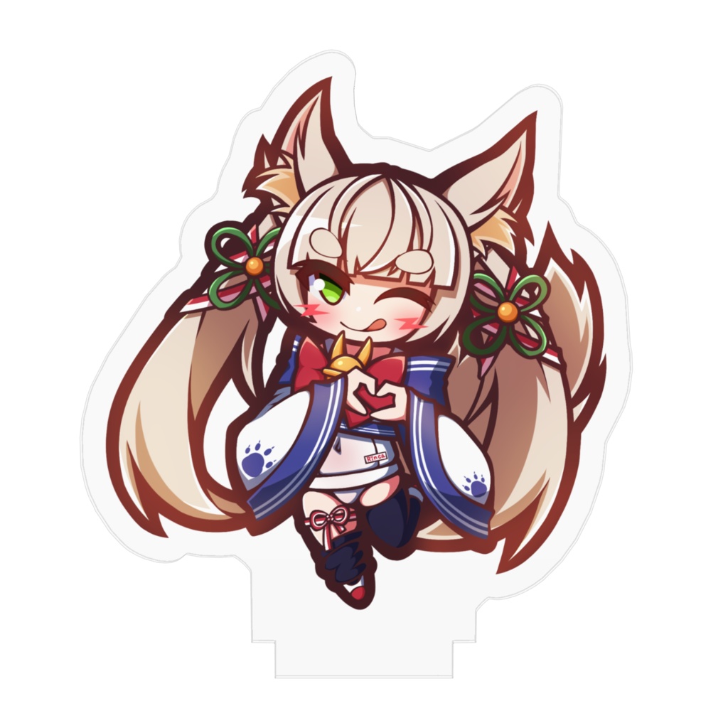 【アクリルスタンド】小さめ可愛いハートRincaちゃん(@Rincamovie)【CH登録5000人超え記念グッズ】