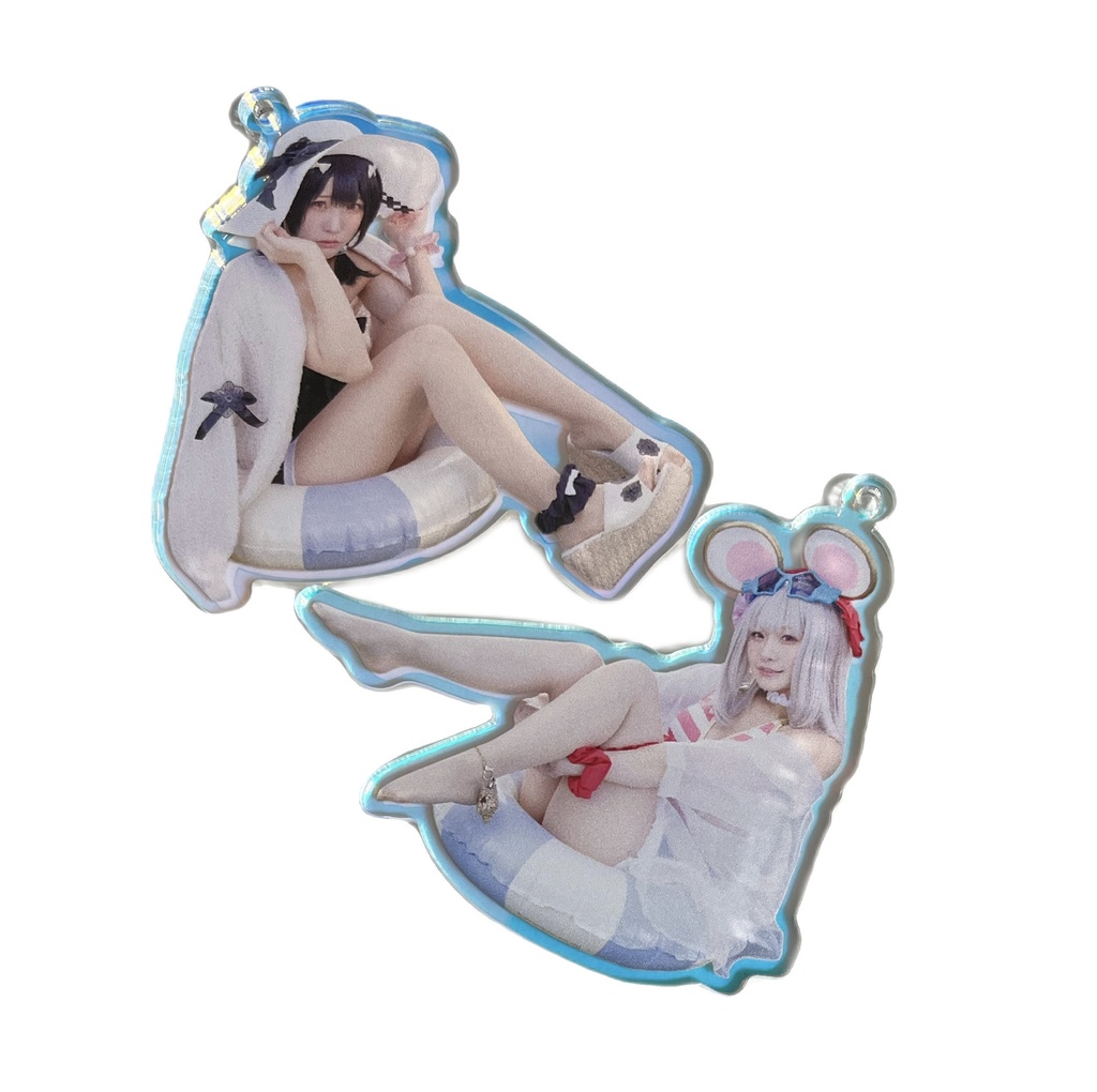 ビカラ オーロラアクキーセット