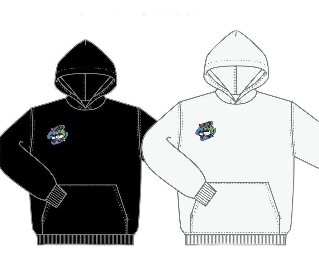 すごいてんさいまなつちゃんパーカー