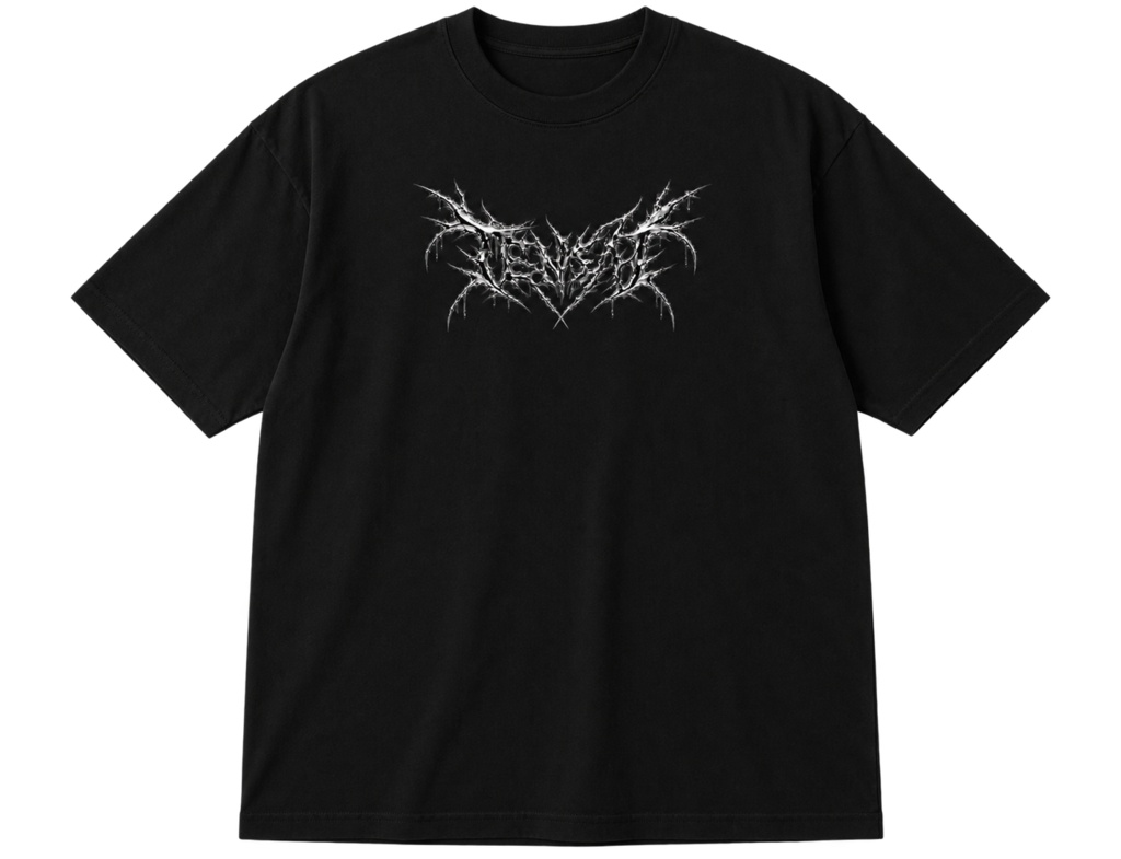 メタルてんさいビッグシルエットTシャツ