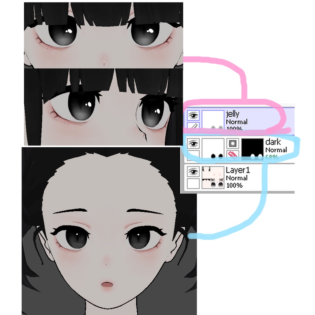 Grus用Textureうちの子のかわいさが溢れてる!!!!!!!!!!!!!!!!!!!くじさまに感謝!!!!!!!!!!!