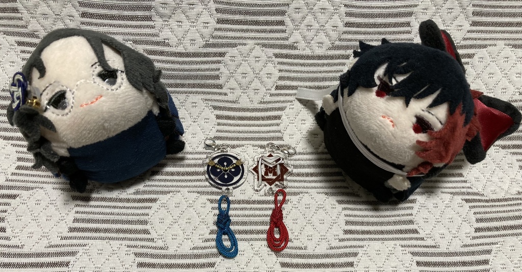 南肥紋モチーフアクキー