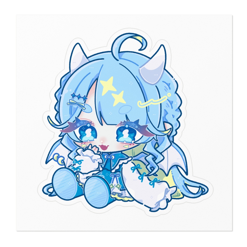 ステッカーりりぃ 座りver