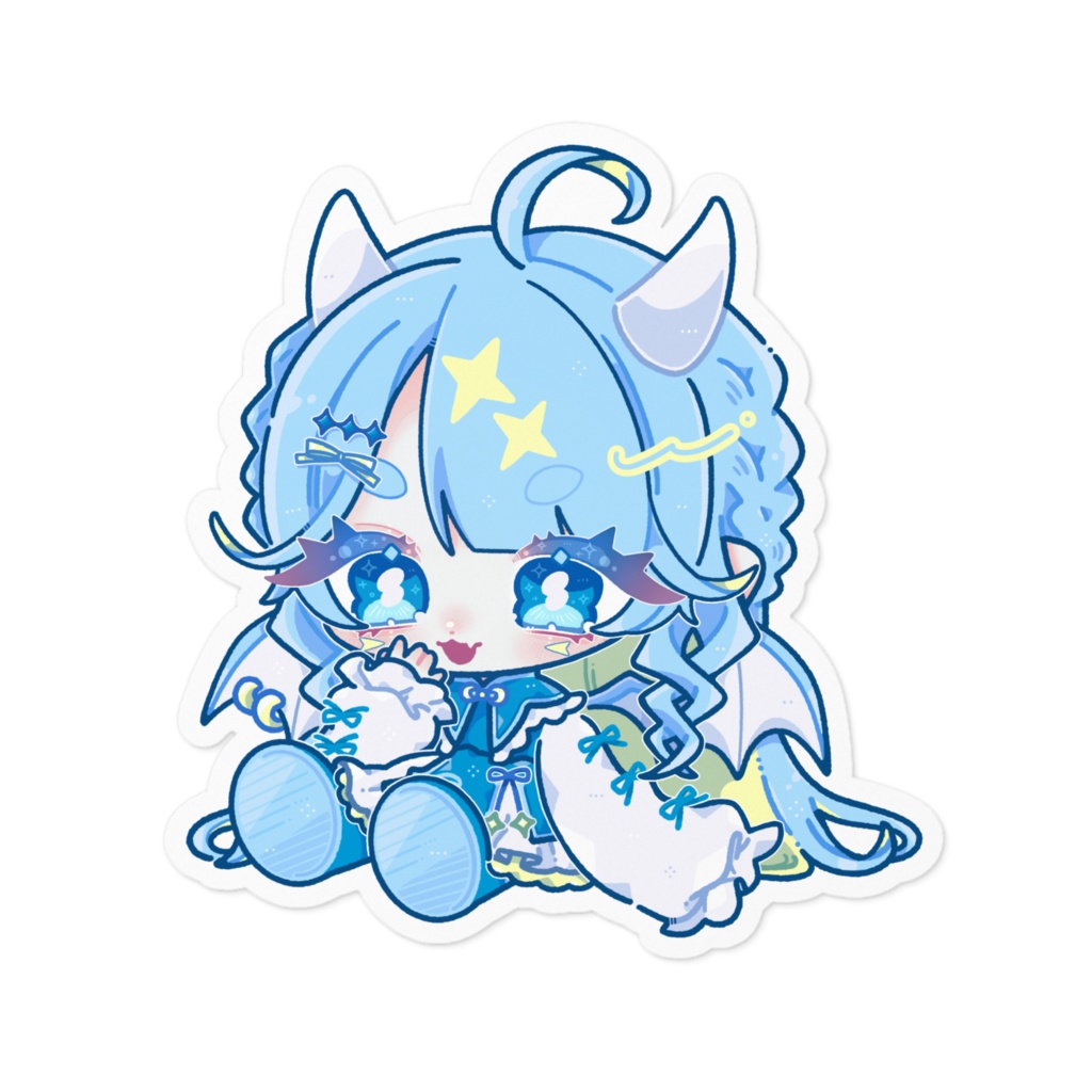 ステッカーりりぃ 座りver