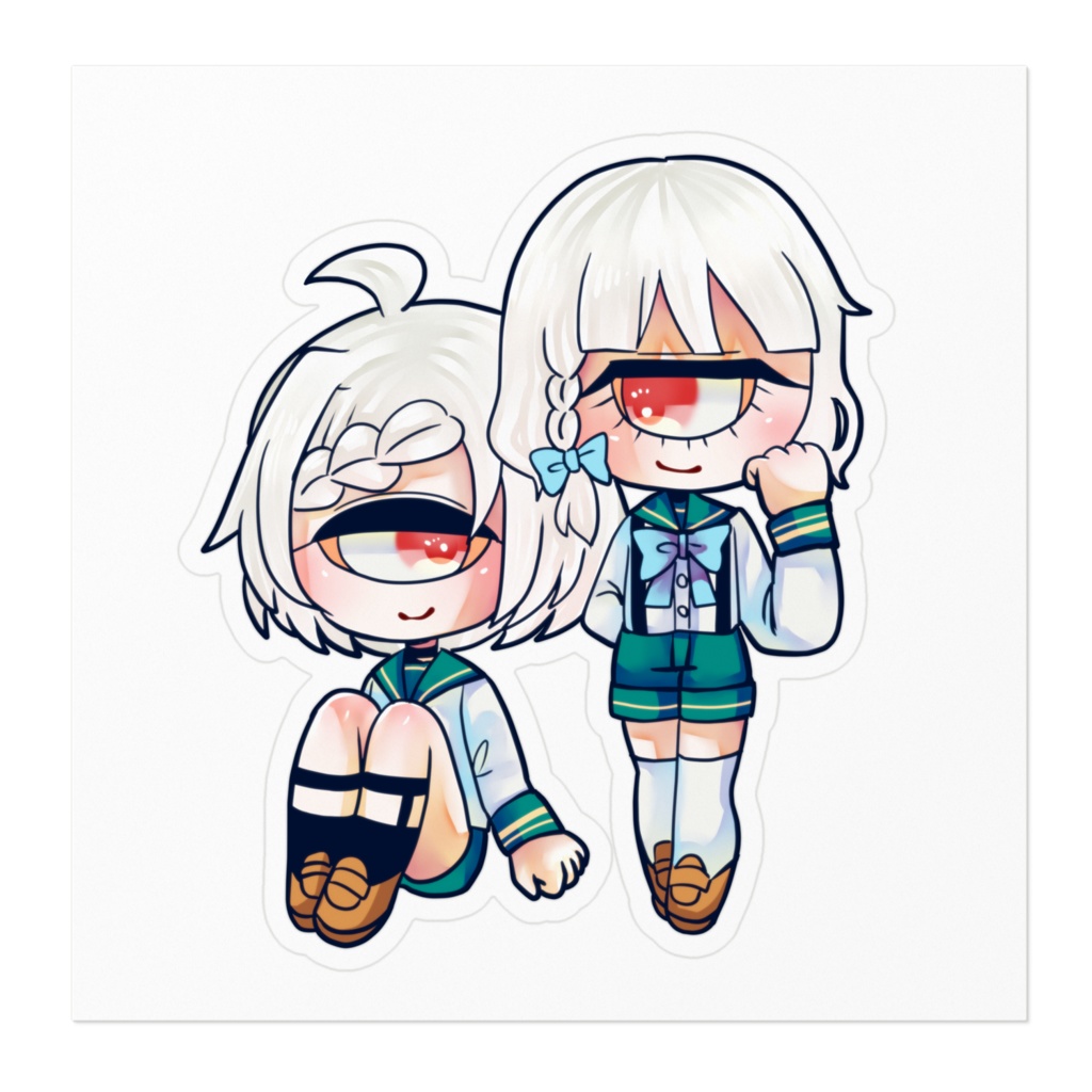 miru&miroステッカー