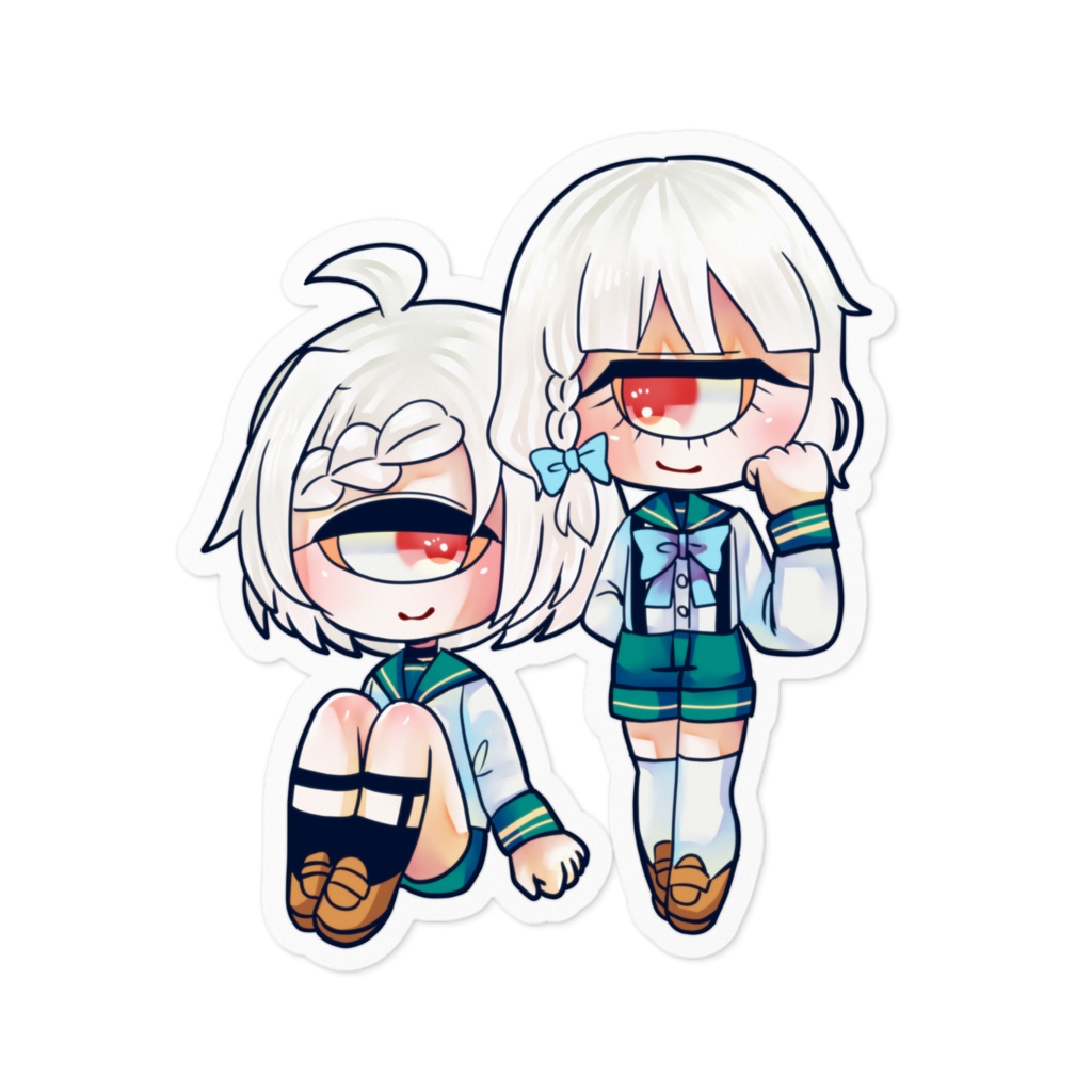 miru&miroステッカー