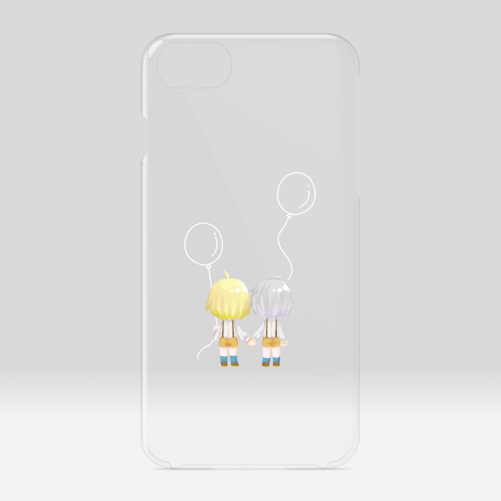 双子のスマホケース