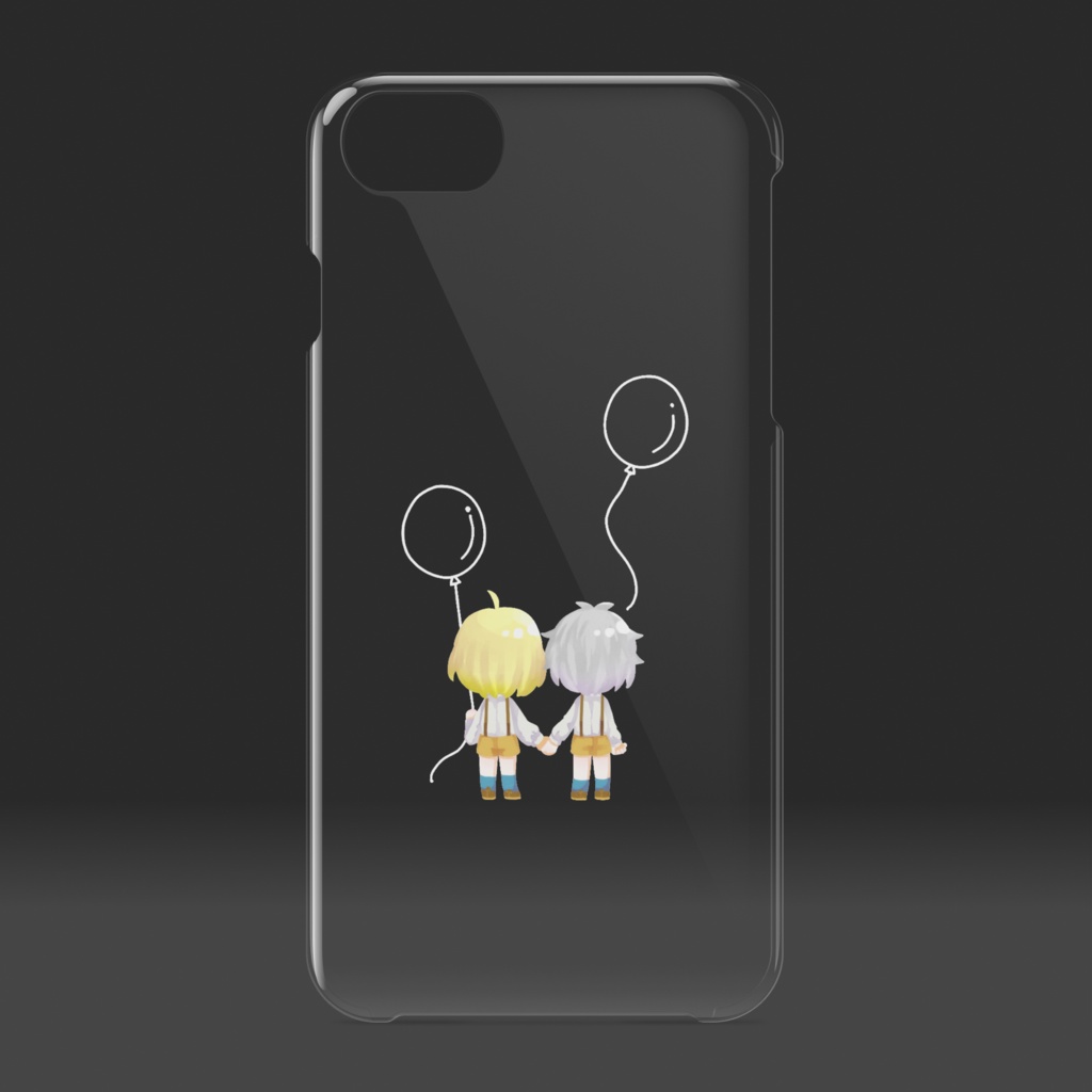双子のスマホケース