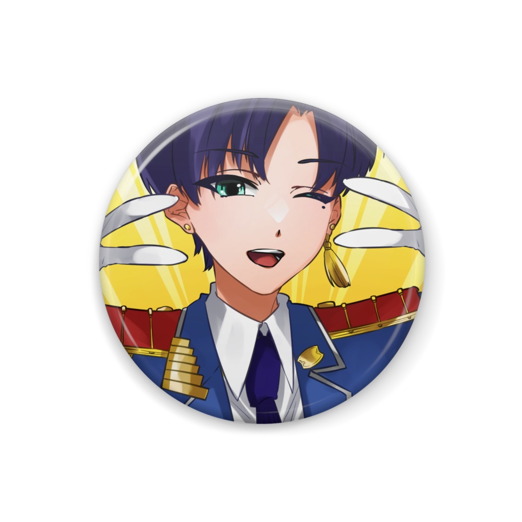 あまりにもにぎやかな缶バッジ