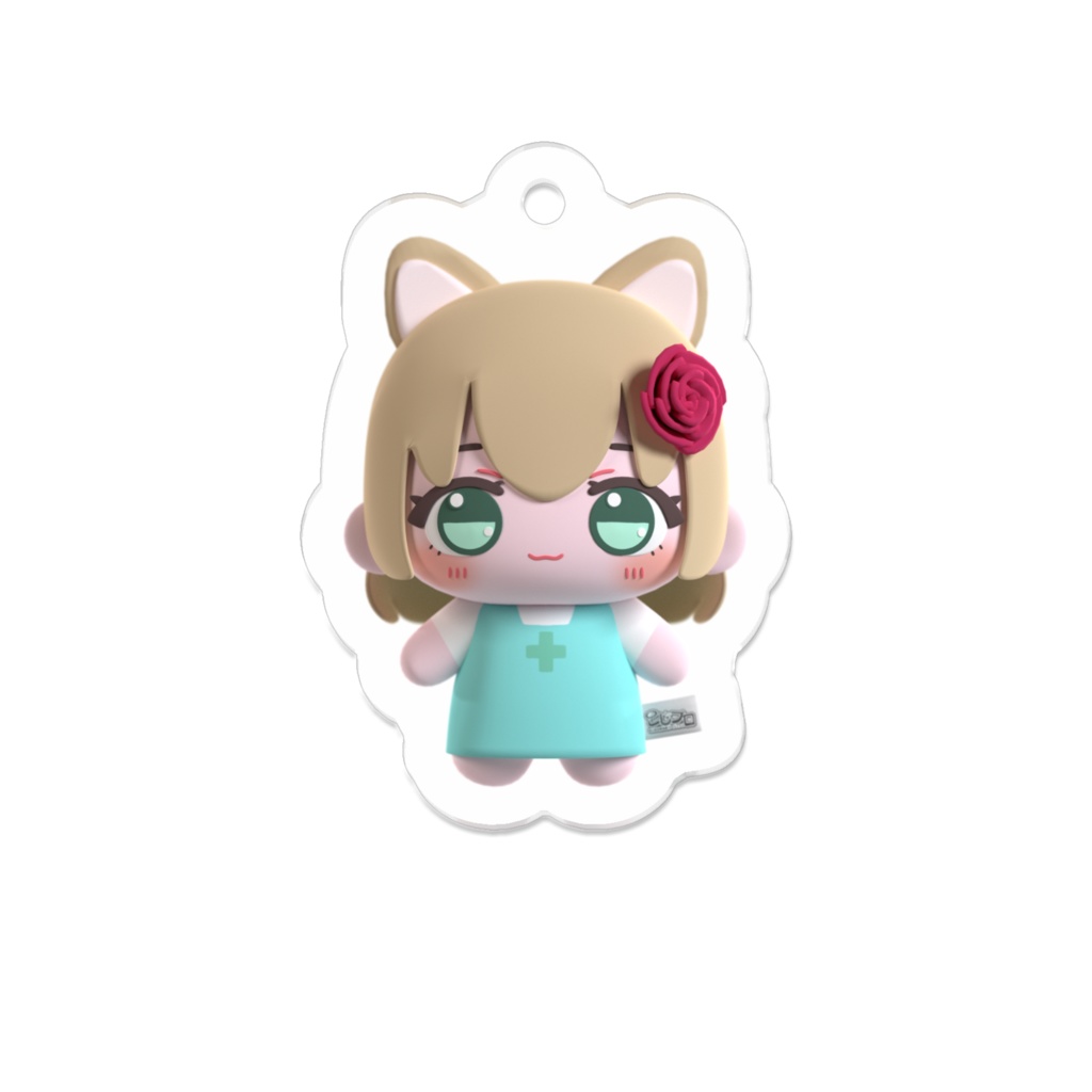 akiぬいアクリルキーホルダー
