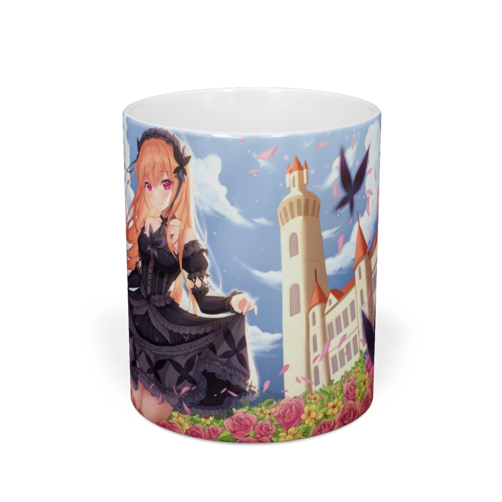 胡蝶ここあ マグカップ『ゴスロリ衣装』