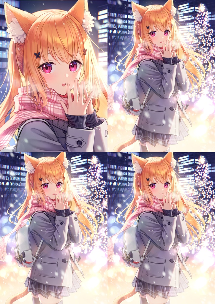 12月限定チェキ 胡蝶ここあ 3種類1セット