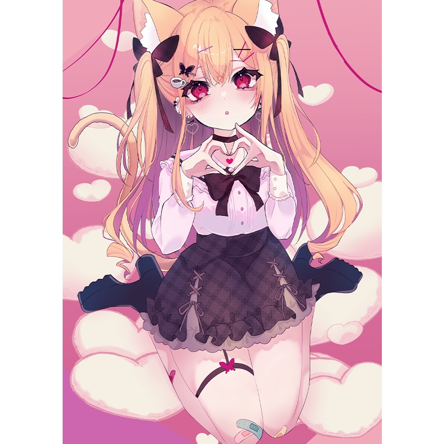 2023/2月限定チェキ 胡蝶ここあ 3種類1セット/February limited cheki 1 set of 3 types