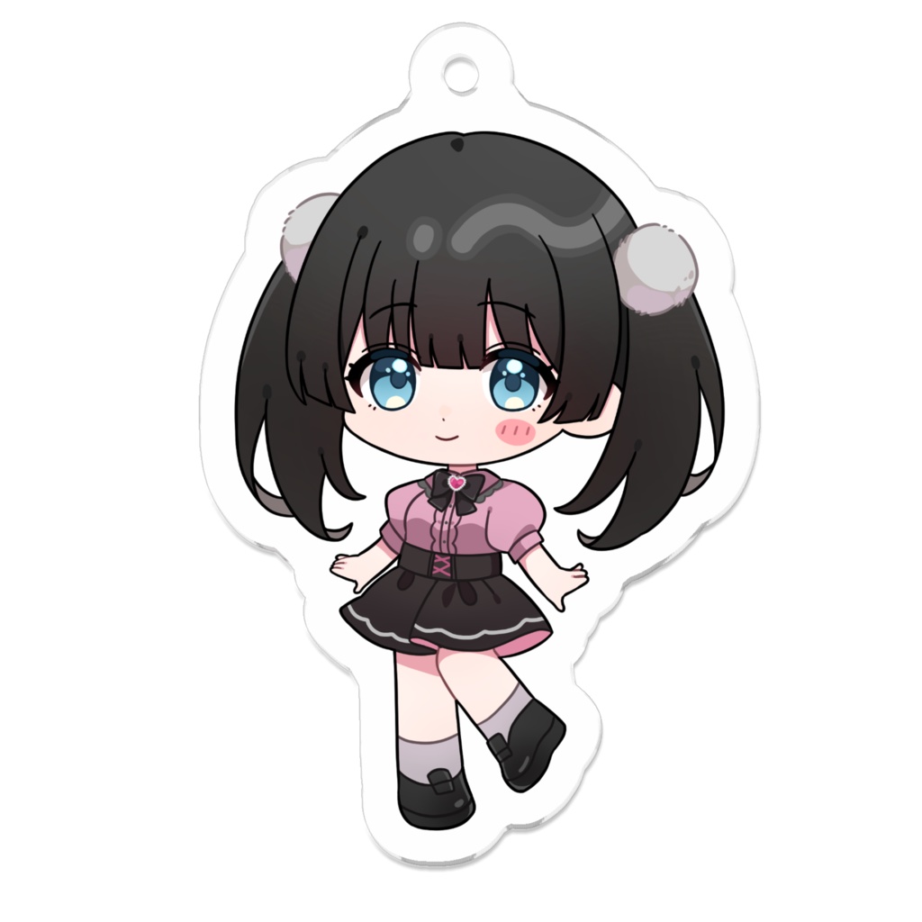 デフォルメアクリルキーホルダー