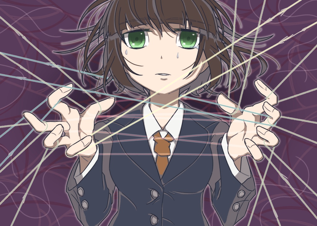 キャンバスアート『依存－自分を保つために－』
