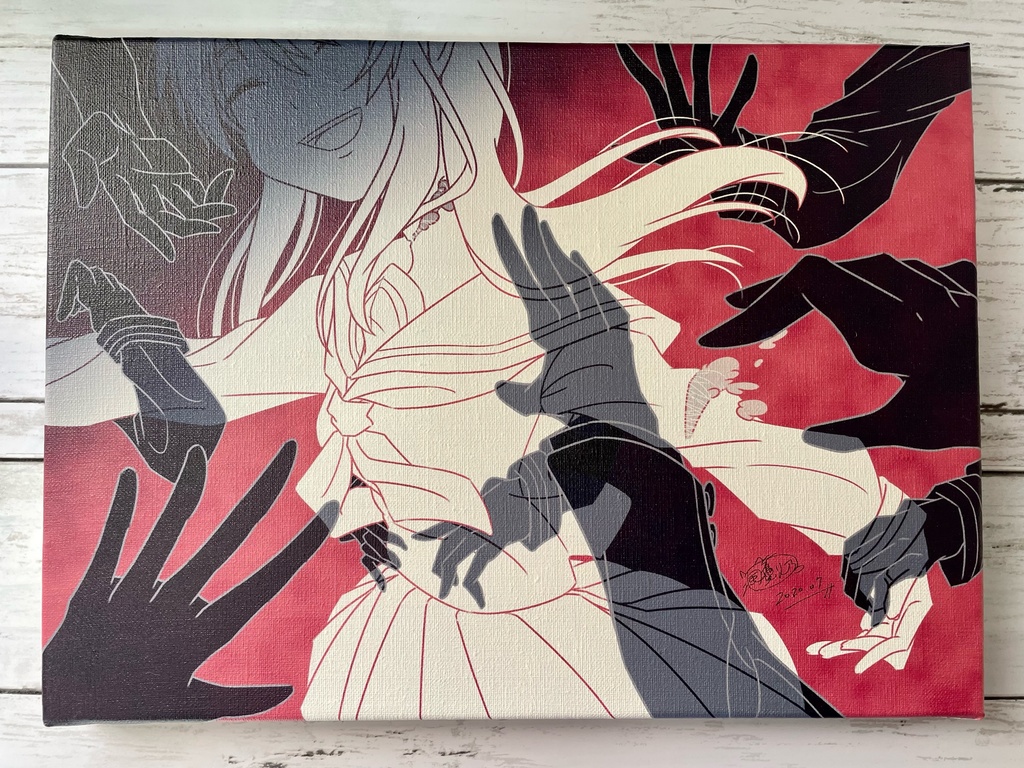 キャンバスアート『献身-存在意義-』