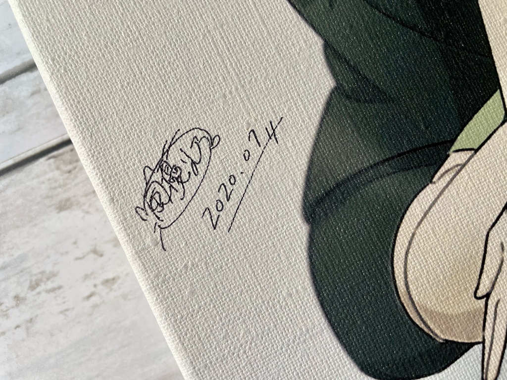 キャンバスアート『執着-劣化した美化-』