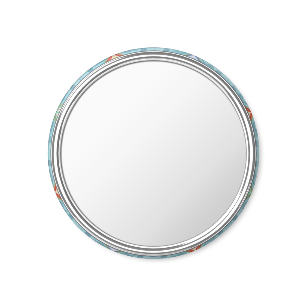 和柄ミラー 赤狐