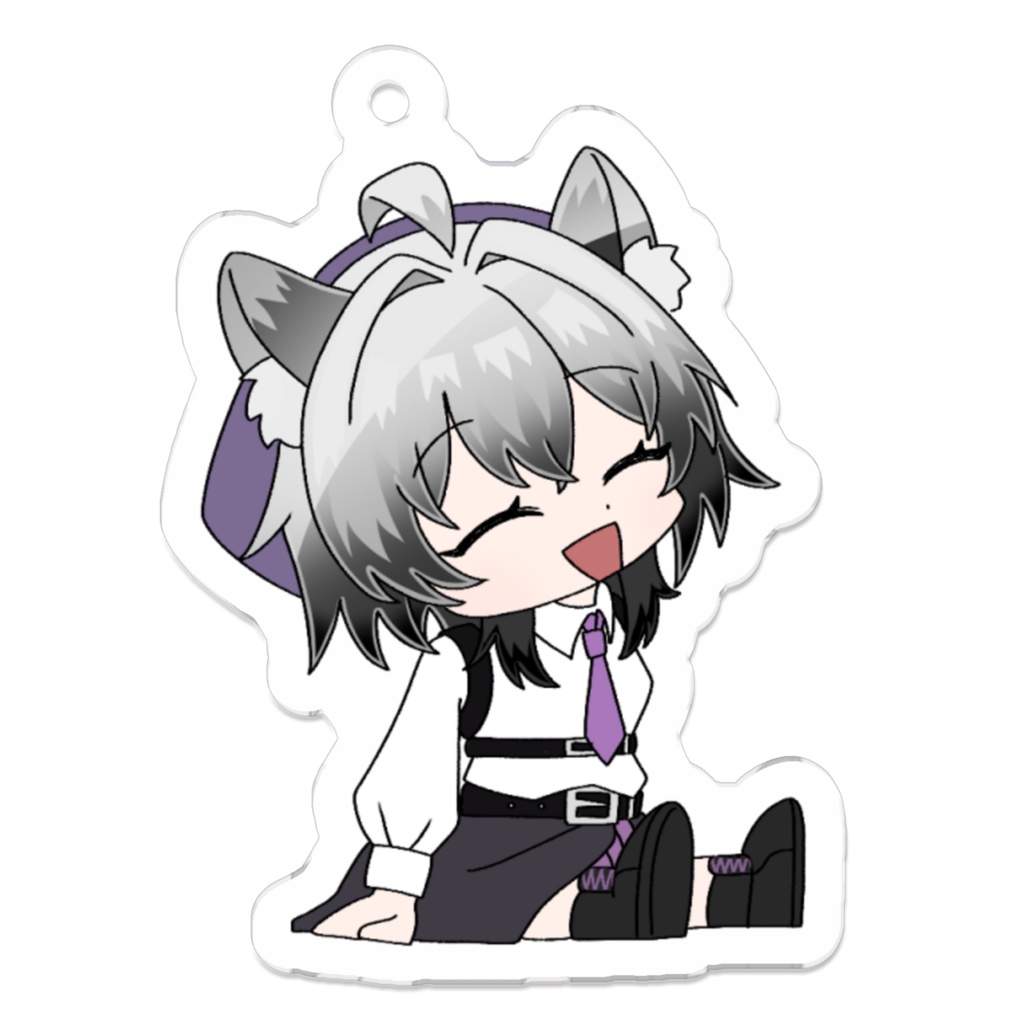 りつきーホルダー(おすわりver.)