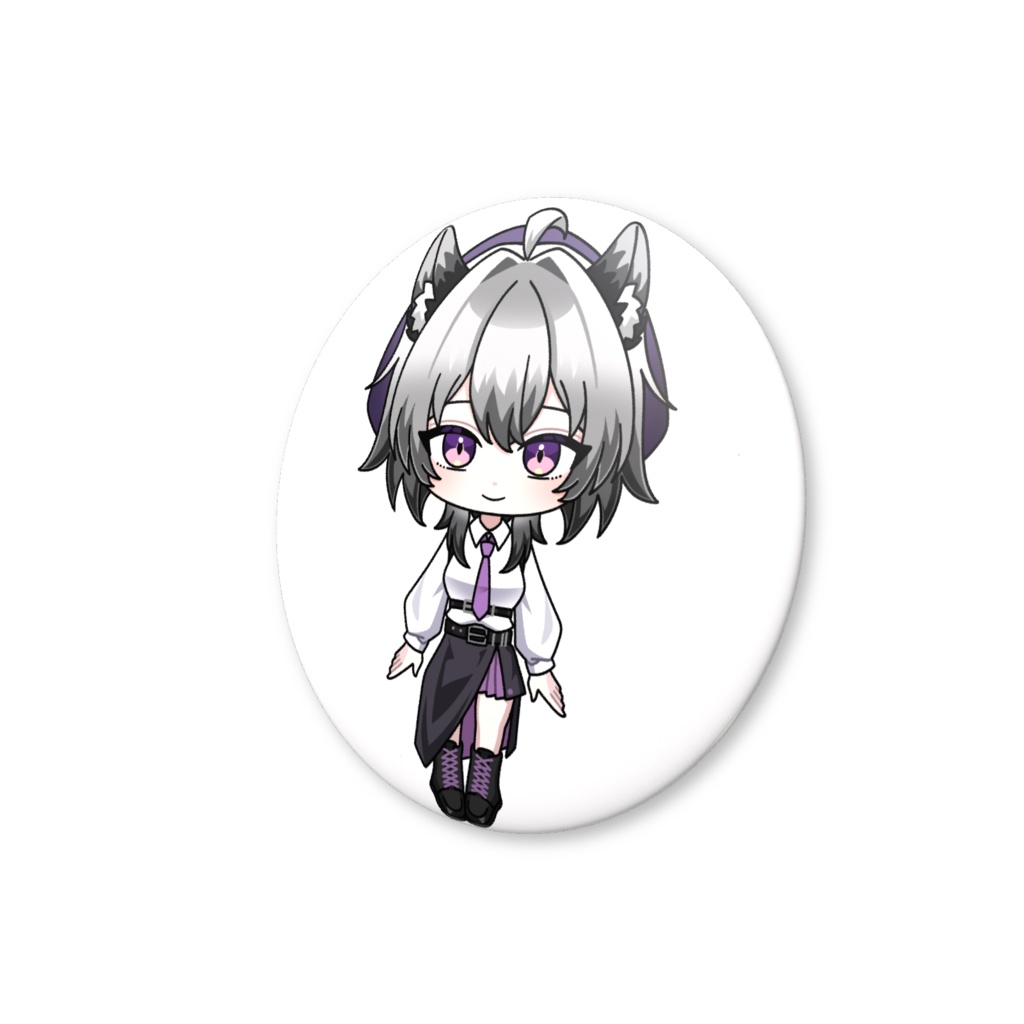 りつきSD缶バッチ